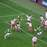 Tyrone v Kerry - at the All-Ireland Football Final in 2005 
