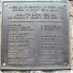 Dublin :: Kilmainham Jail - A memorial plague to the Irish Patriots of the 1916 Easter Rising